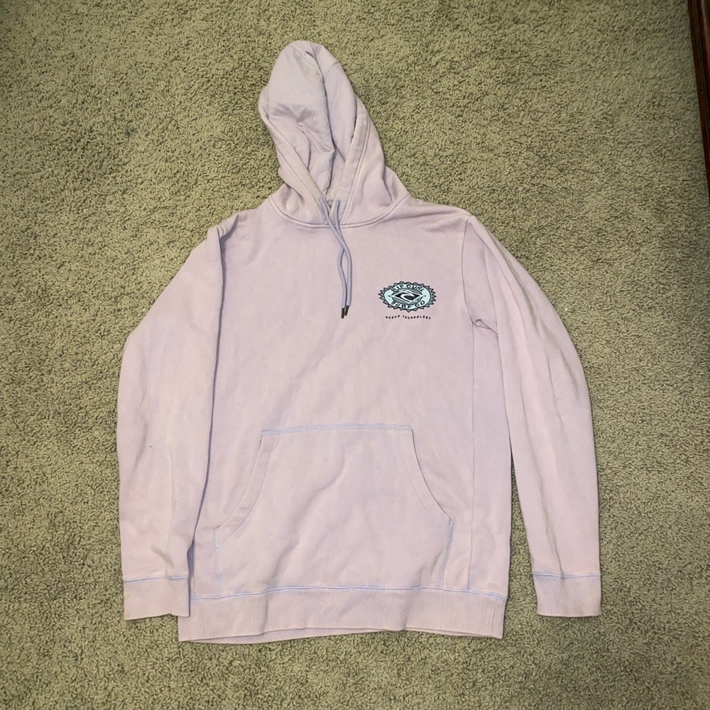 Men’s rip curl light purple sweatshirt